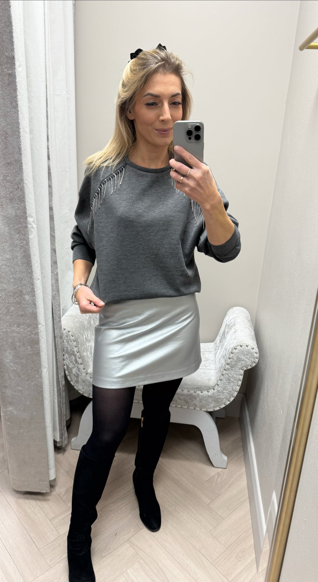 Ballerina grey sweater