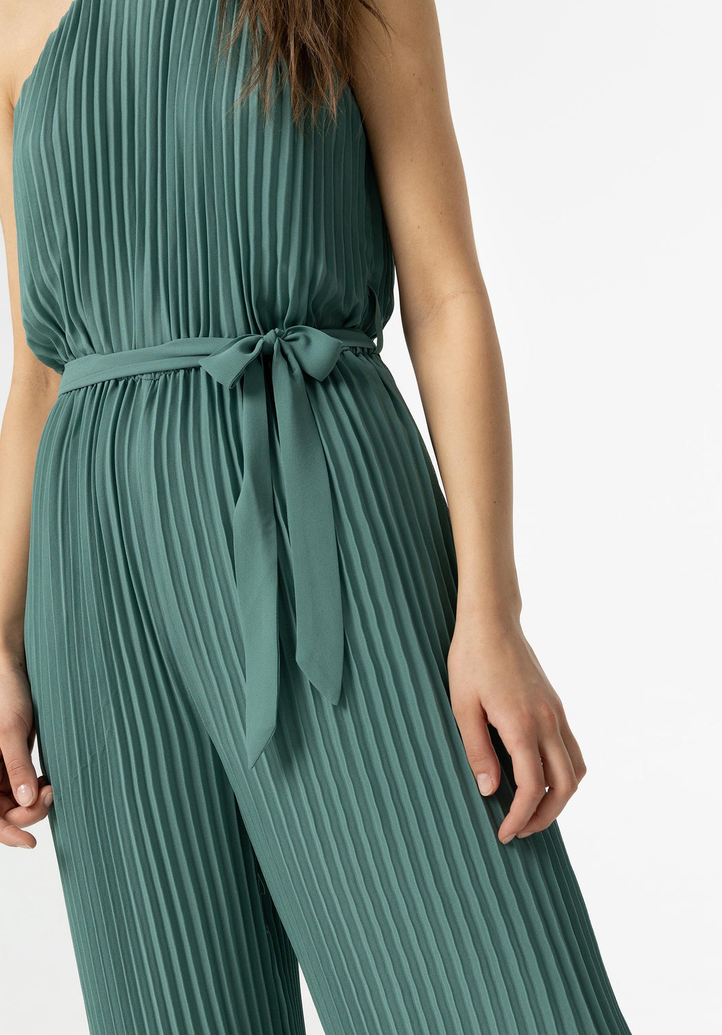 Fredi green jumpsuit