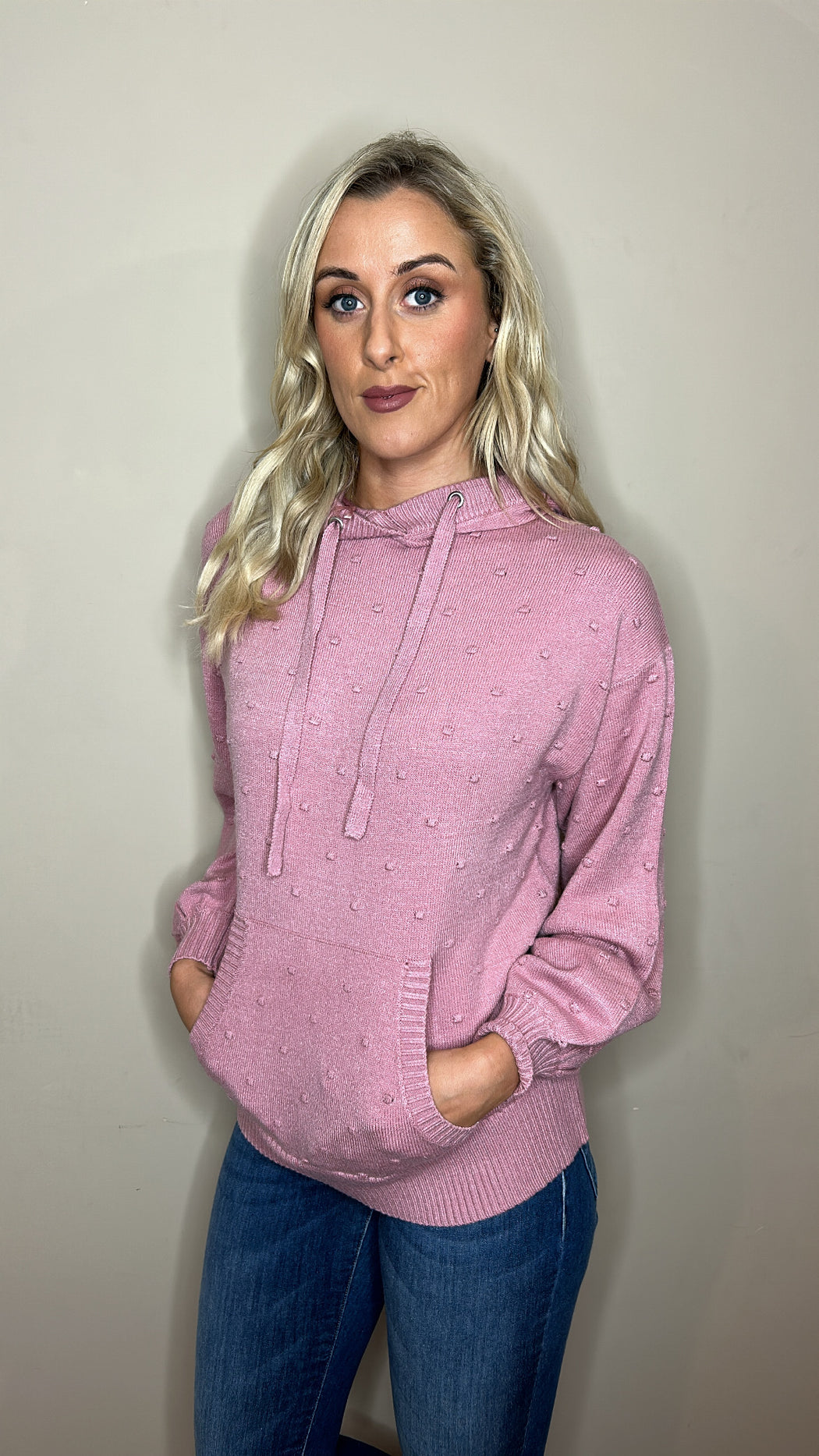 Jalapeno rose hooded sweater