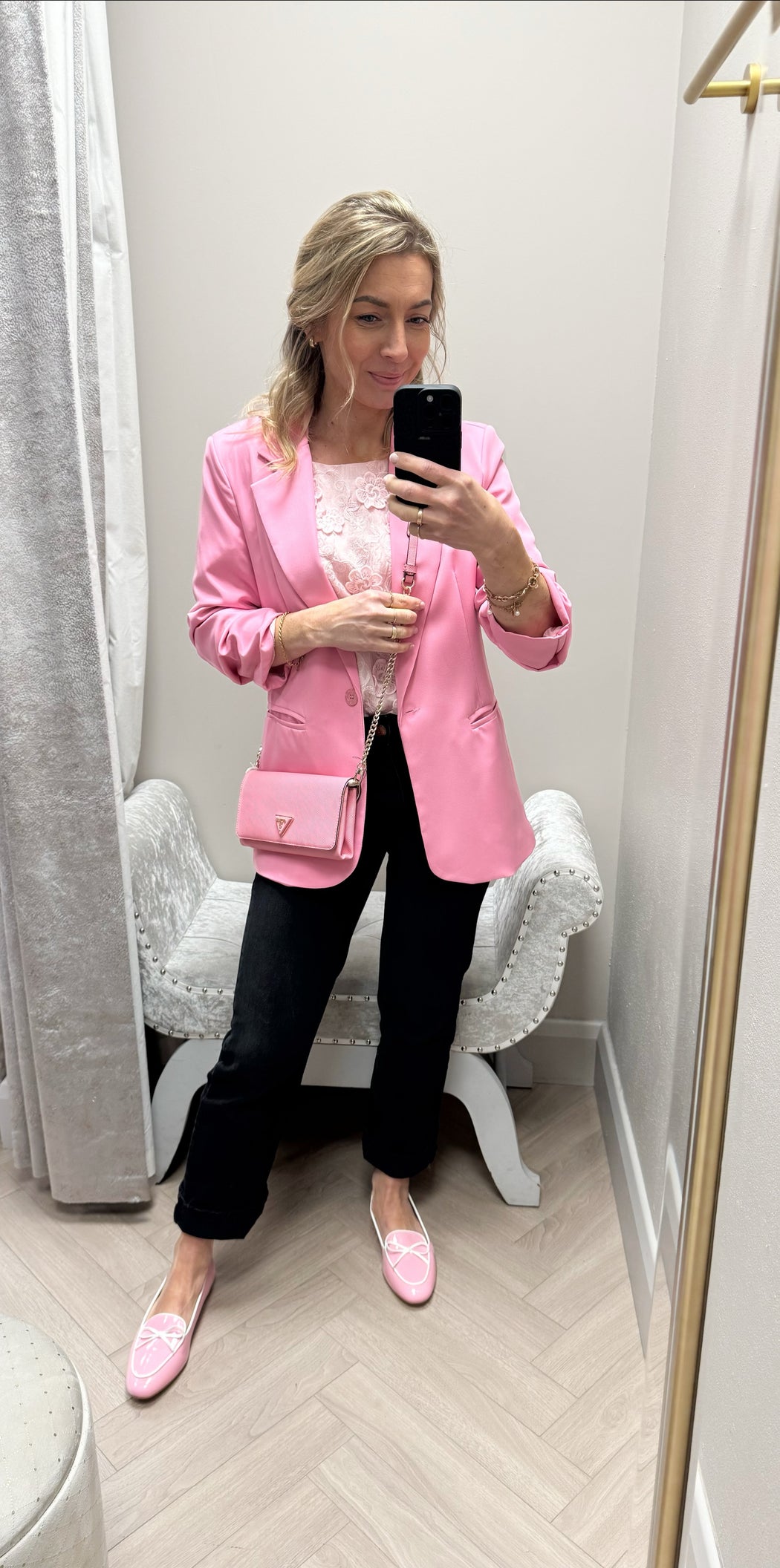 Pink Ellie blazer