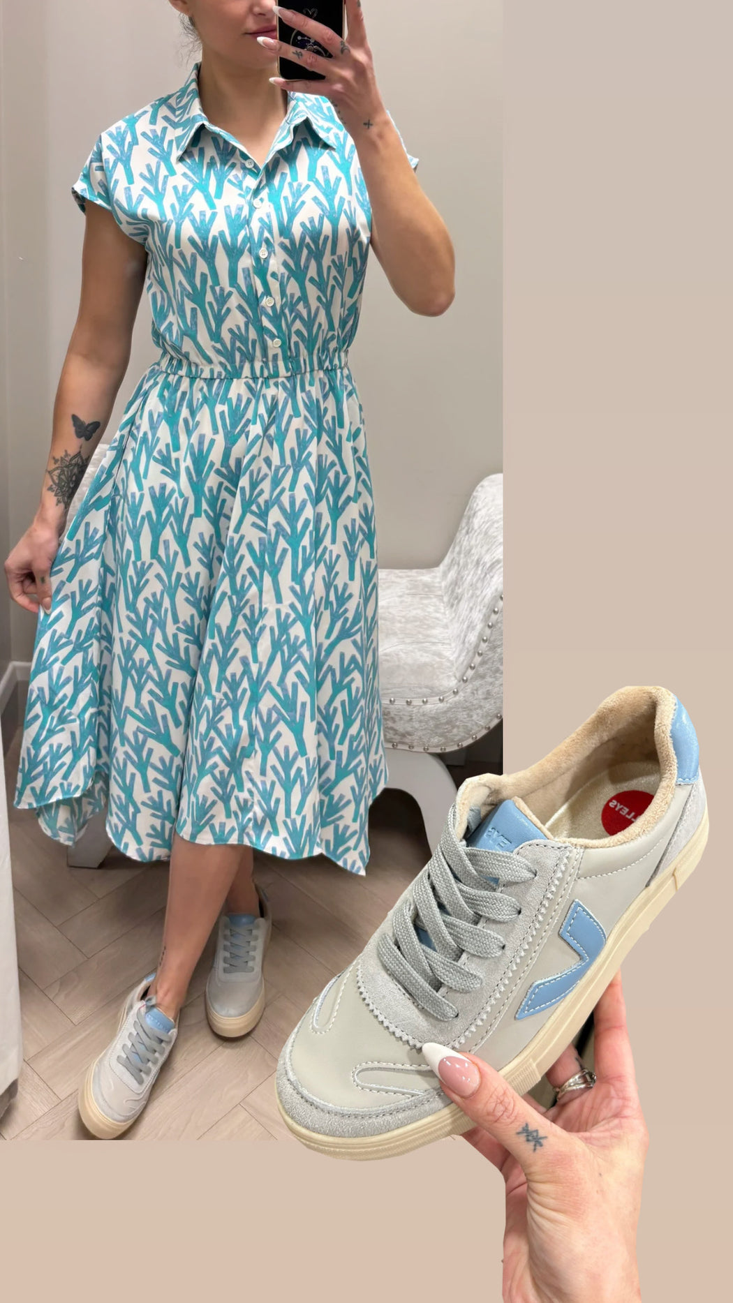 Eighty Chalky Blue Runners