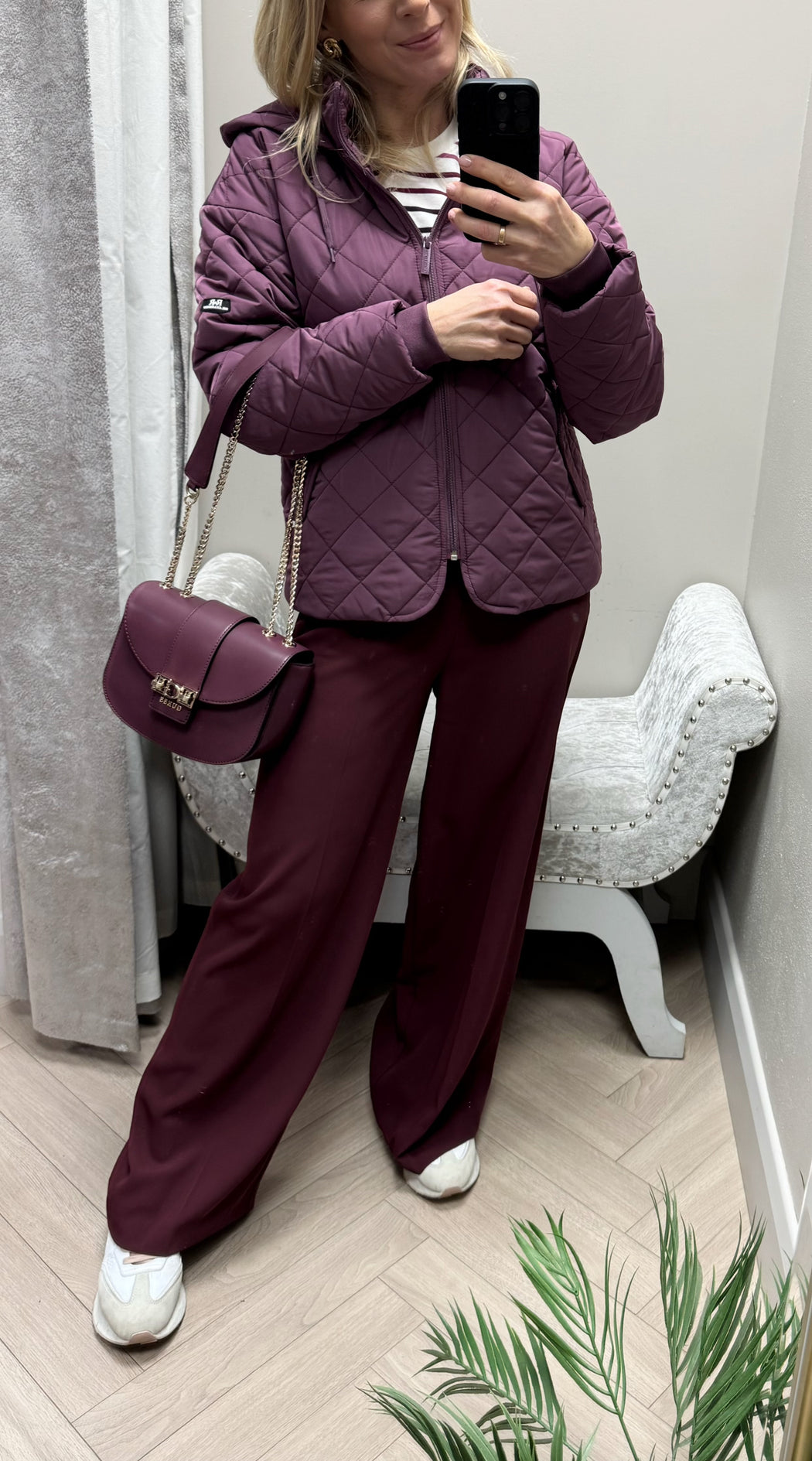 Fia Jacket Plum
