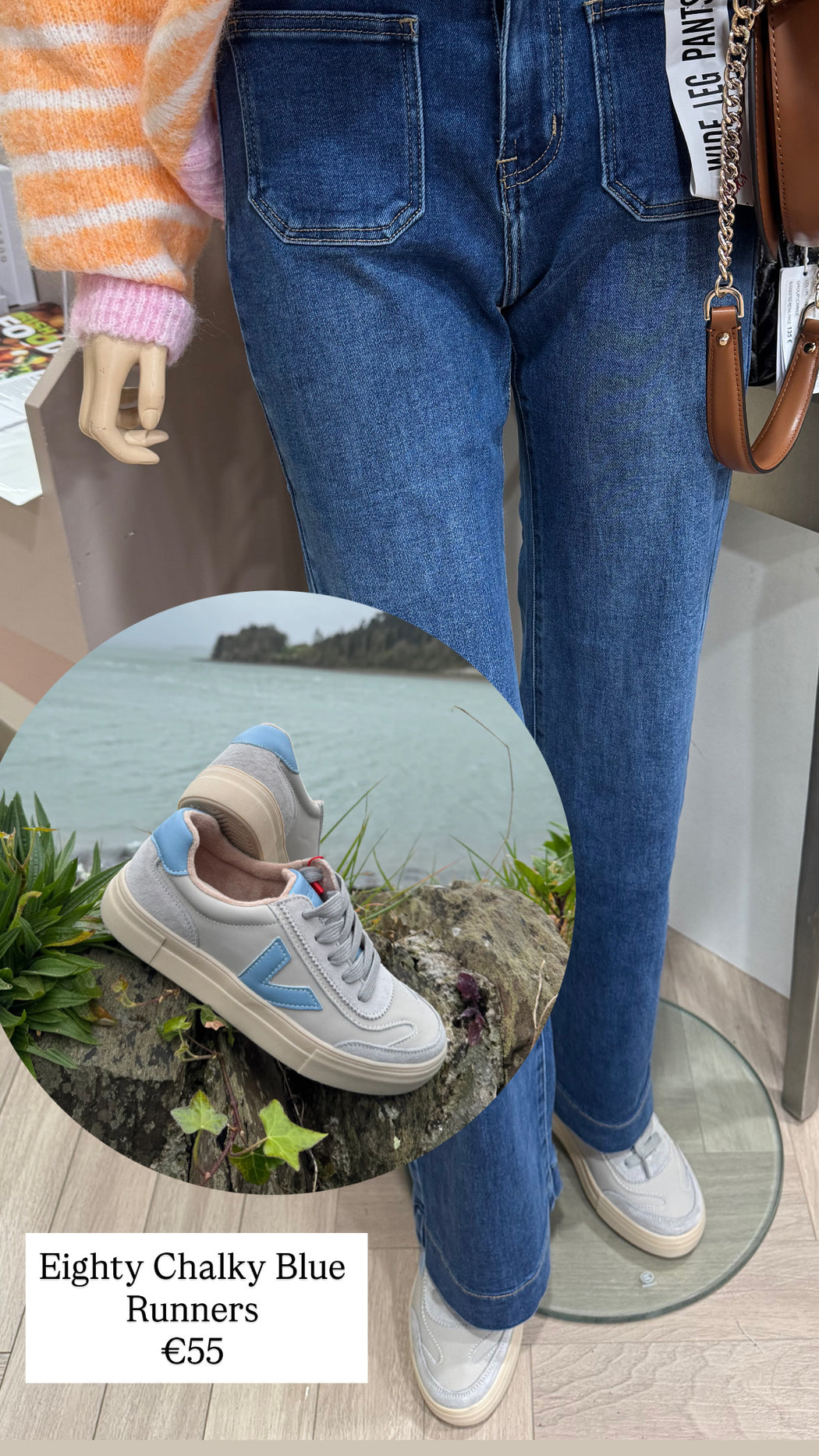 Eighty Chalky Blue Runners