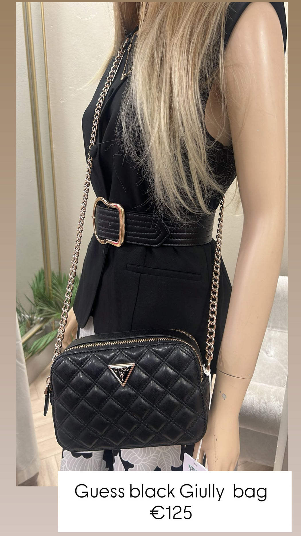 Guess black Giully  bag  qg967314