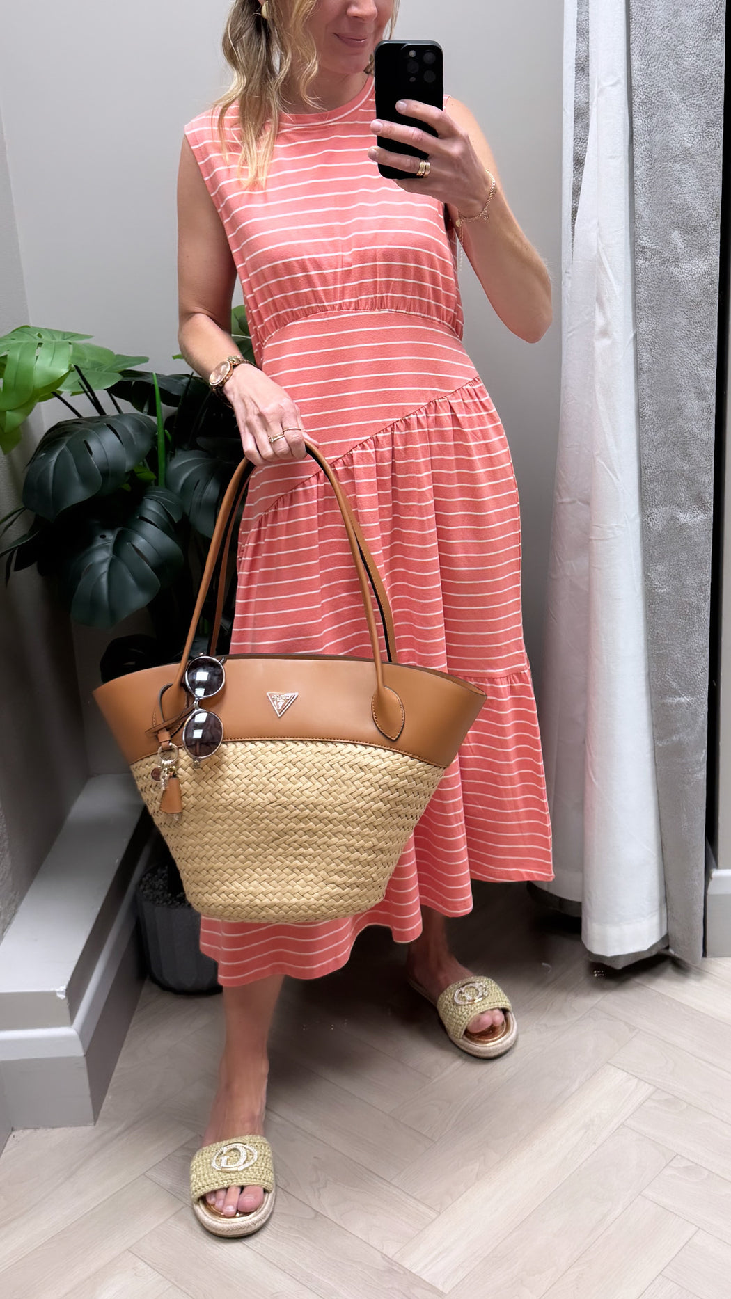 Effie Dress Coral