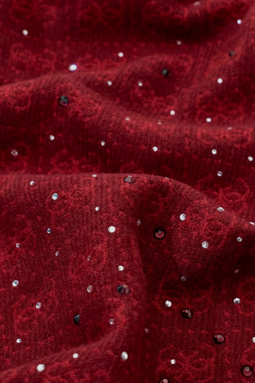 Guess burgundy scarf  AW5658POL03 - BUR
