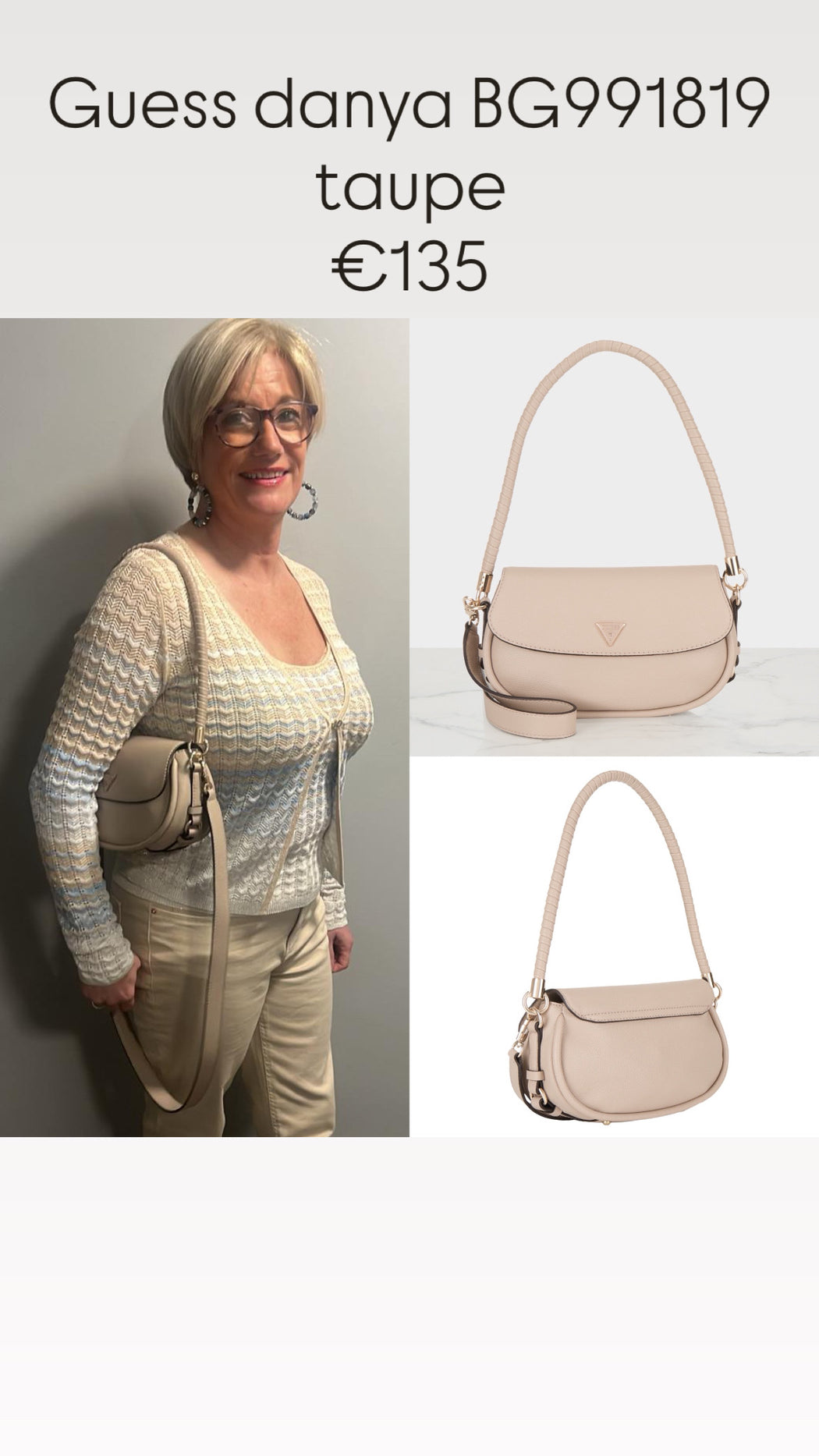 Guess danya BG991819 taupe