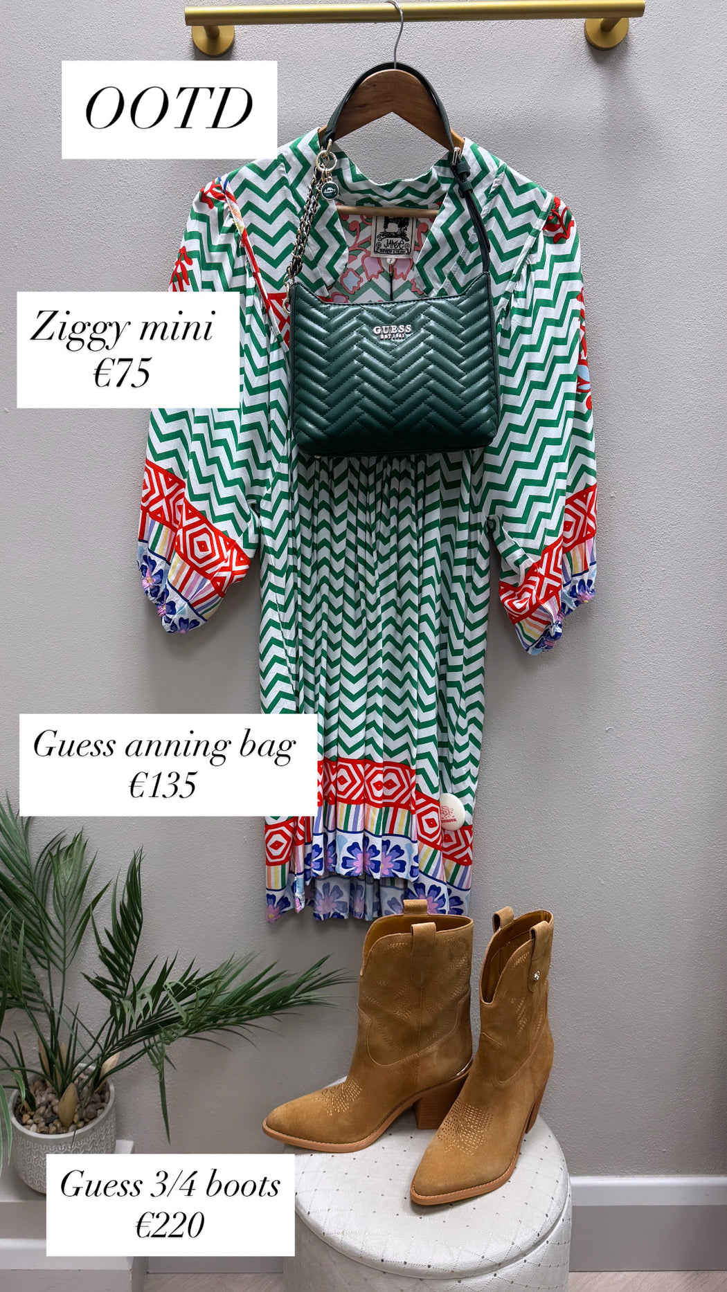 Guess forest anning shoulder bag QG950818