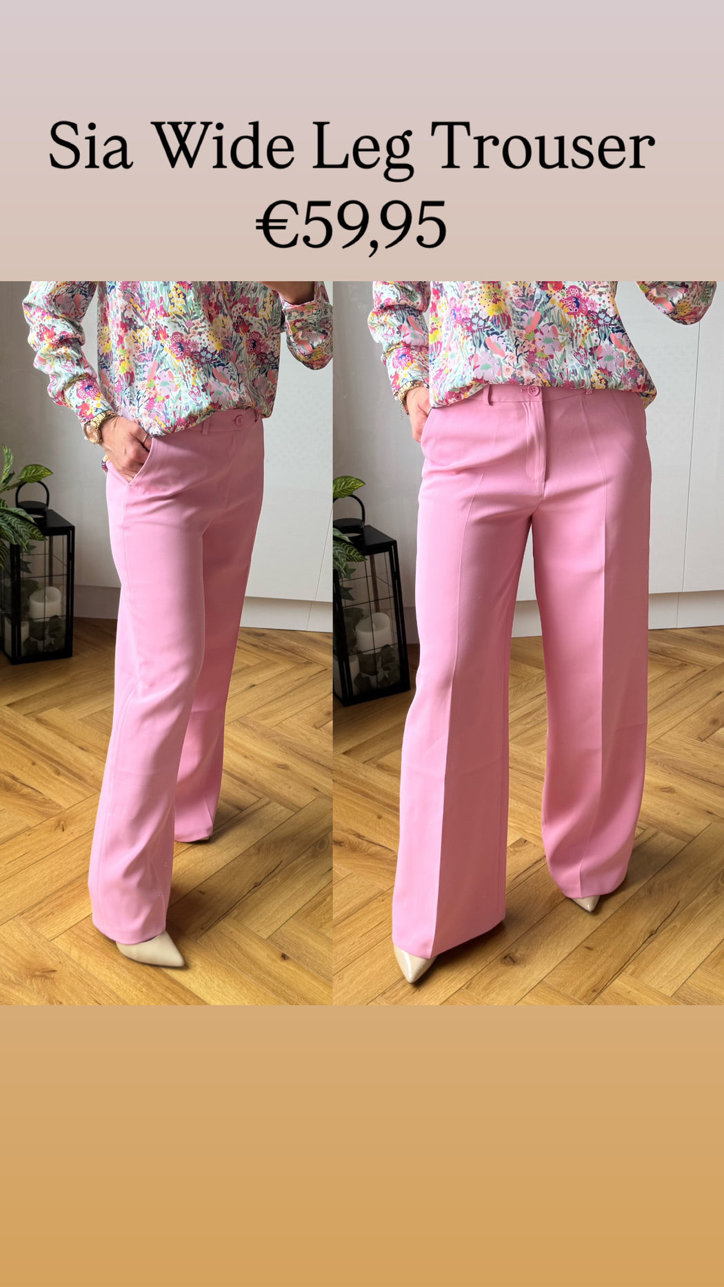 Sia Wide Leg Trouser