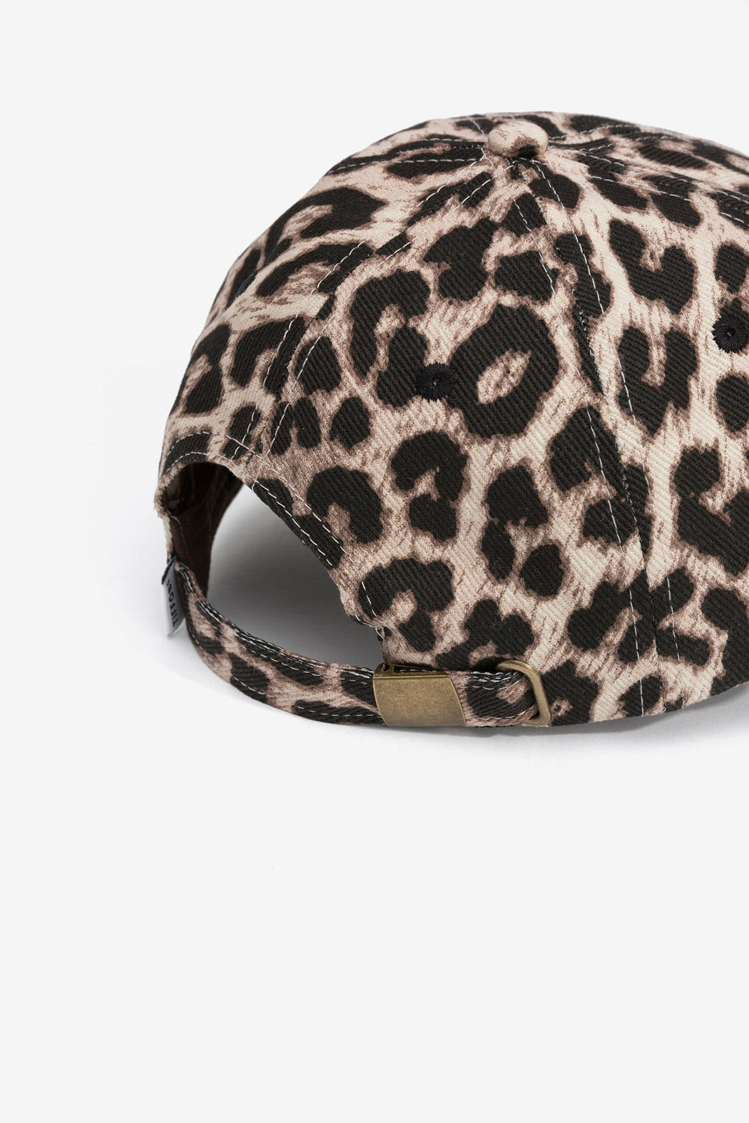 Dualipa brown leopard baseball hat