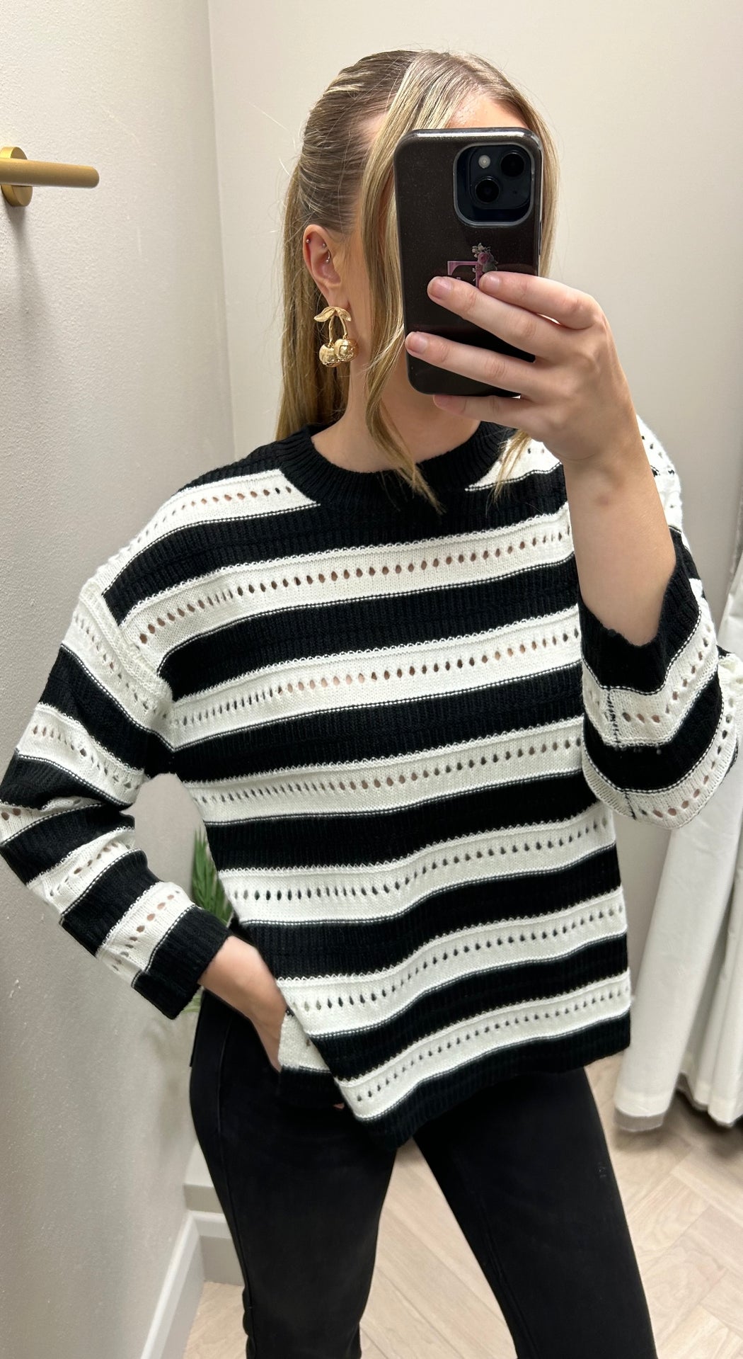 Brina stripe sweater