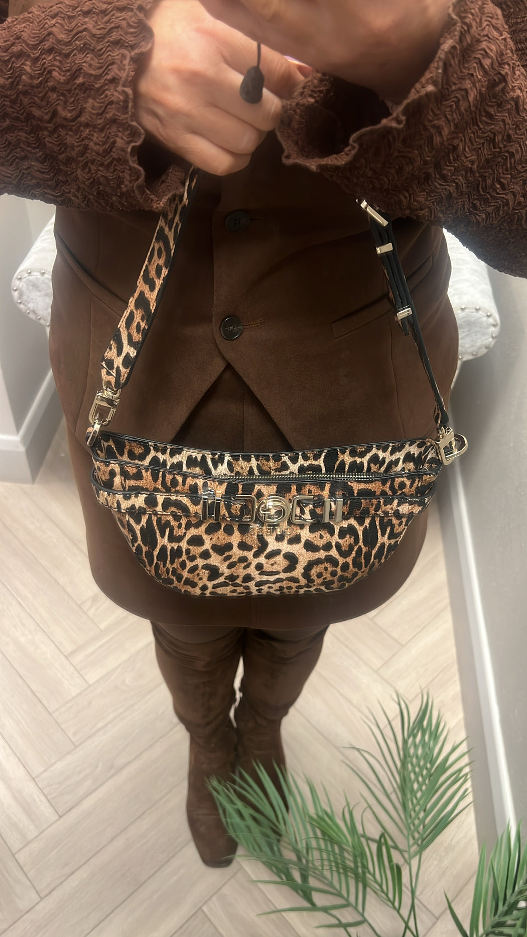 Guess leopard cirene bag LG966818