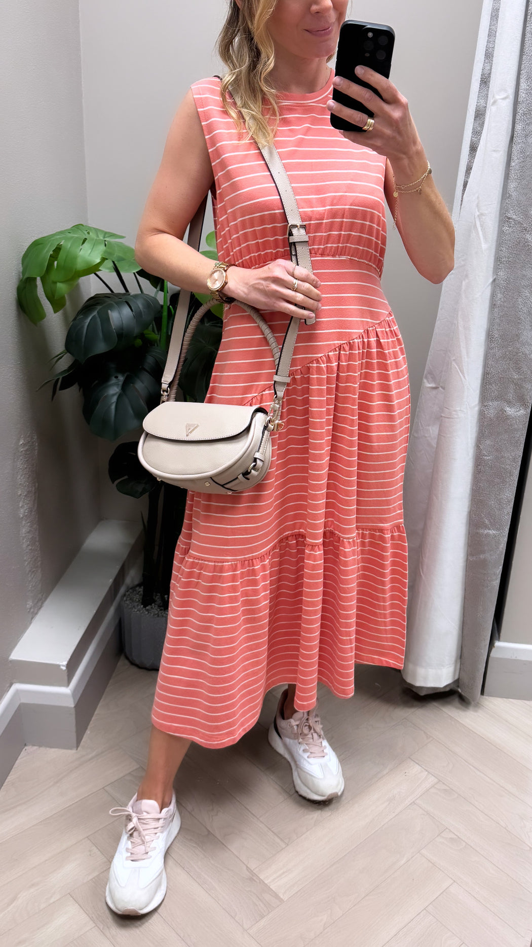 Effie Dress Coral