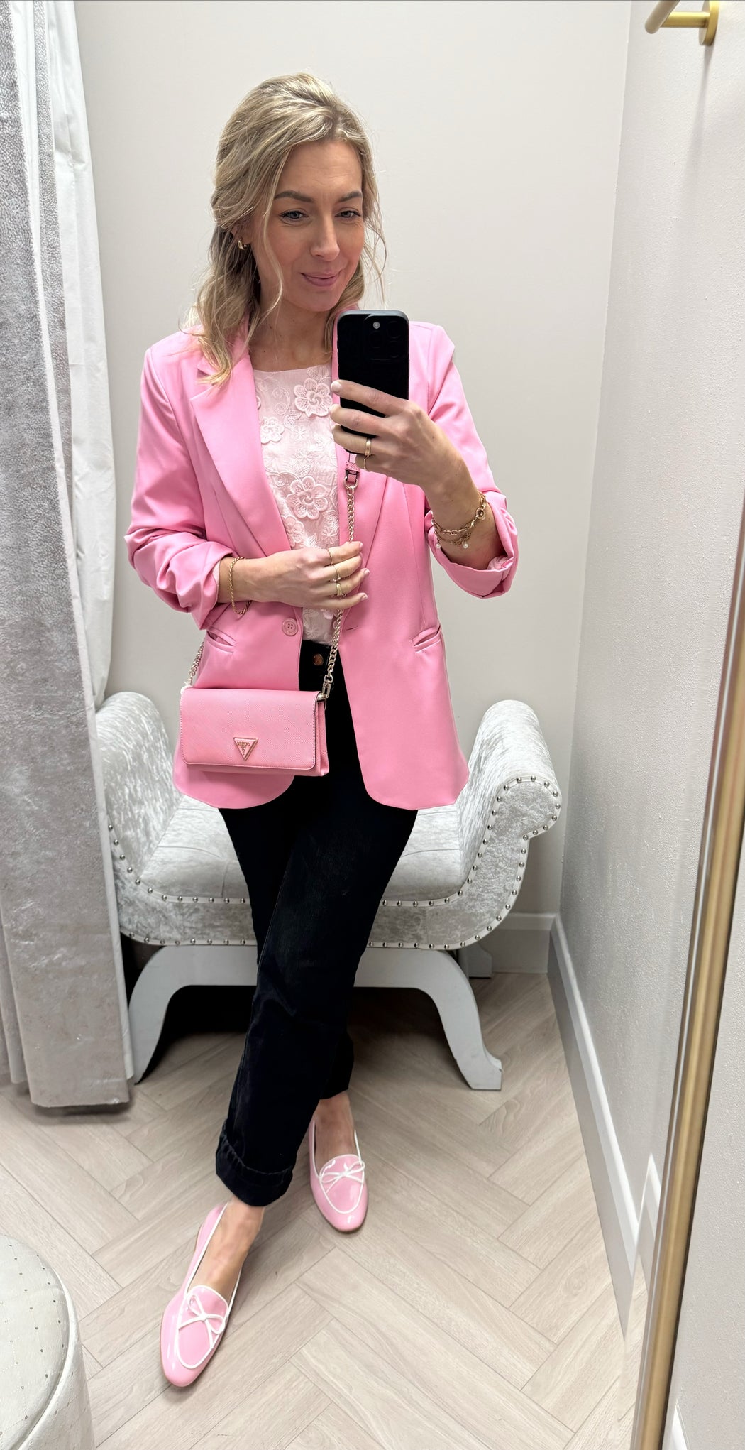 Pink Ellie blazer