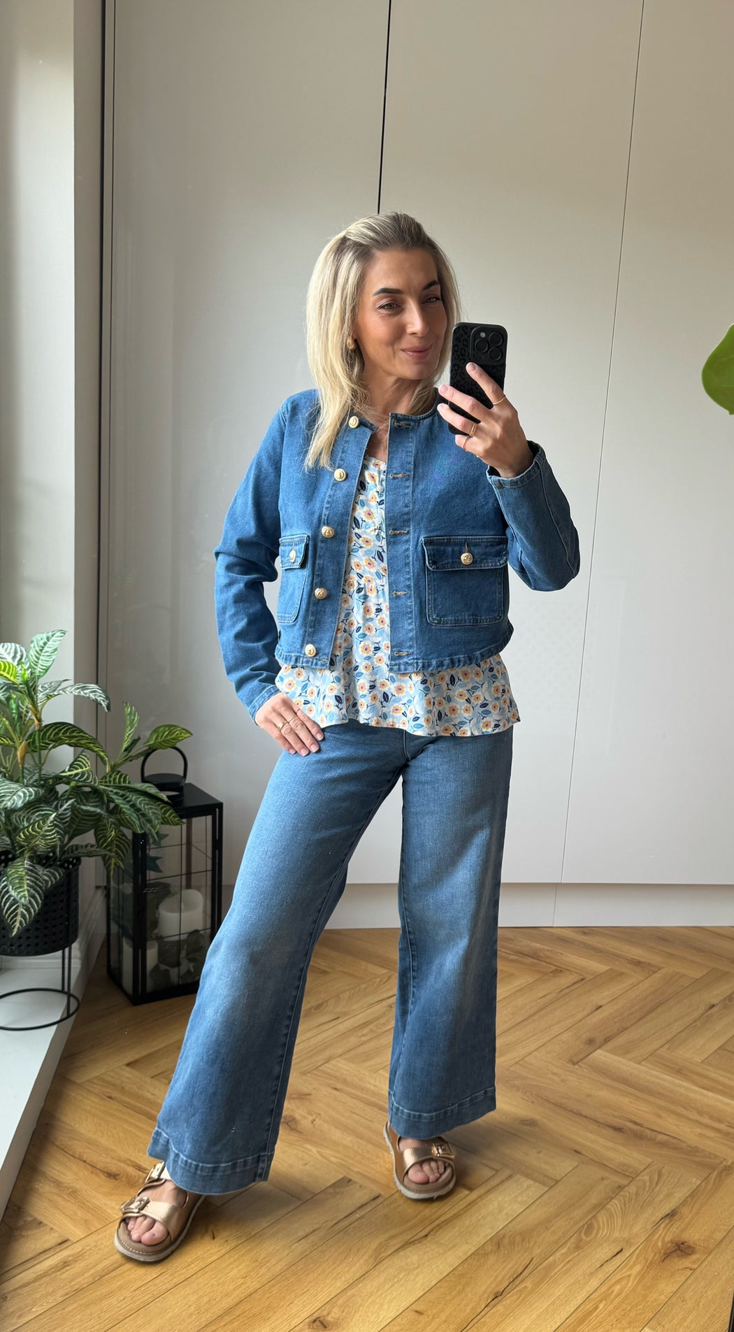 Tamara top blue