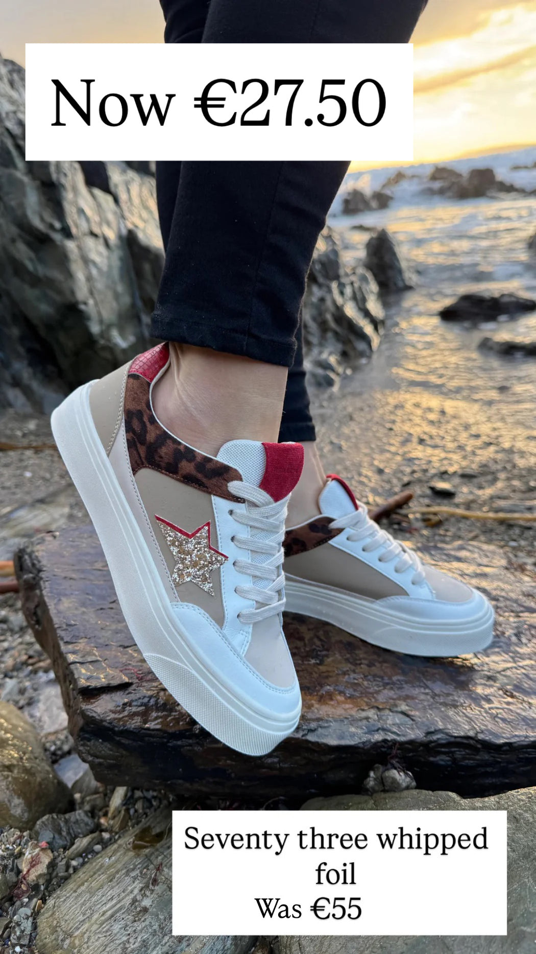 Seventy three whipped foil