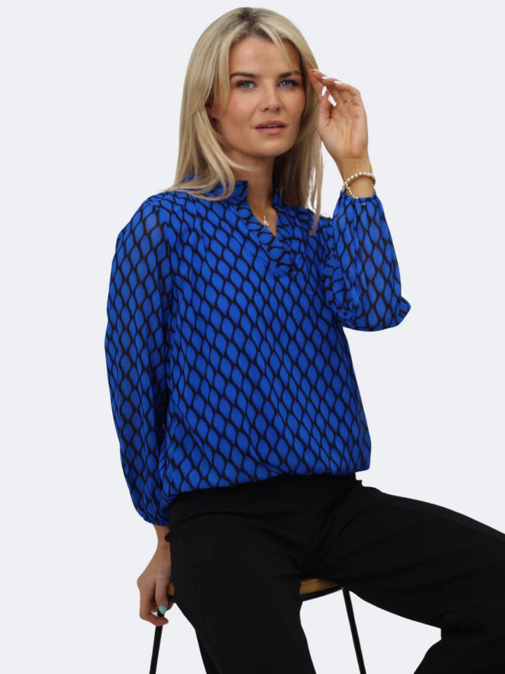 Bella blue band top