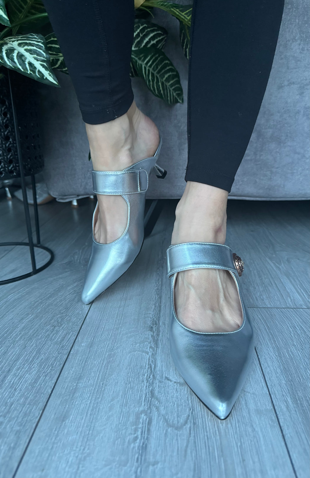 Sofitel silver heels