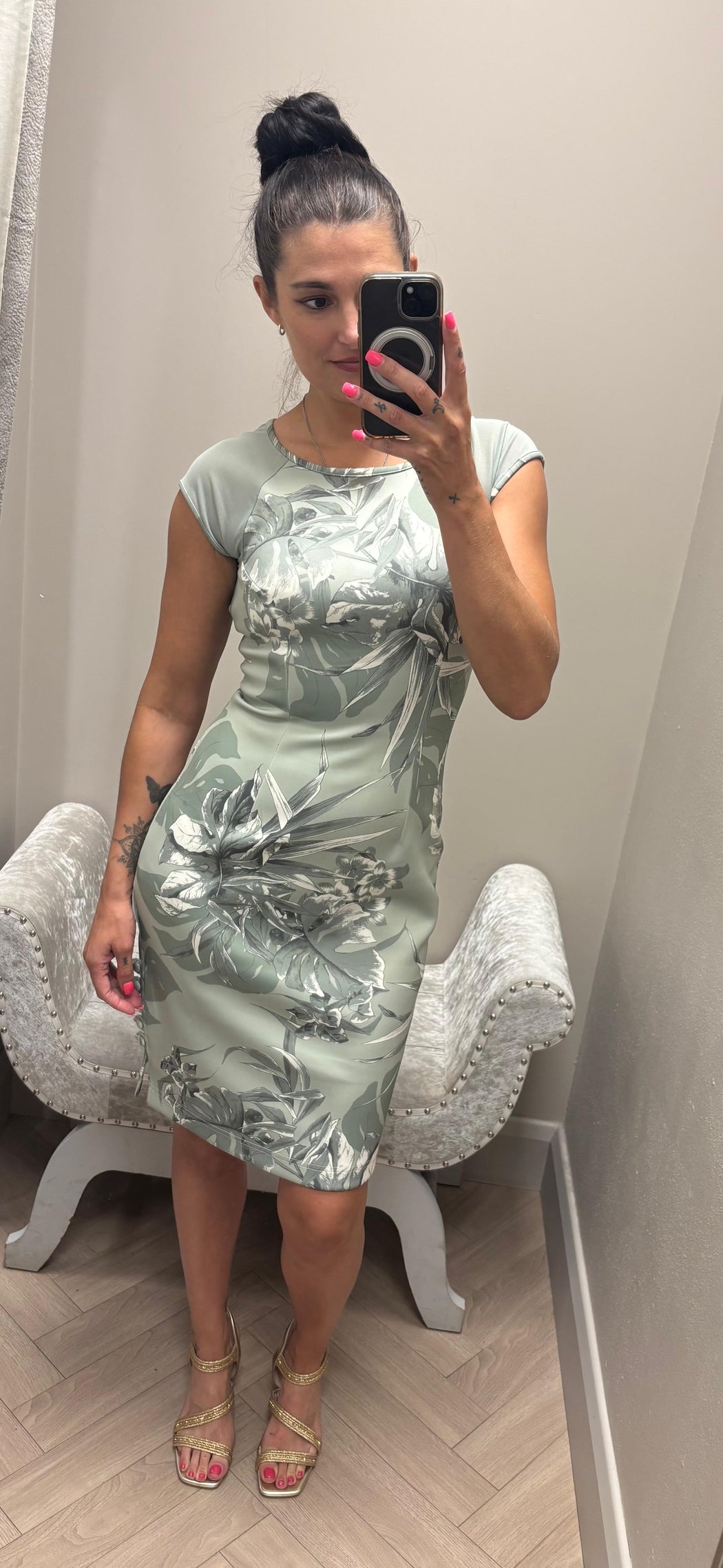 W3YK64K9UN2 guess scuba bodycon dress