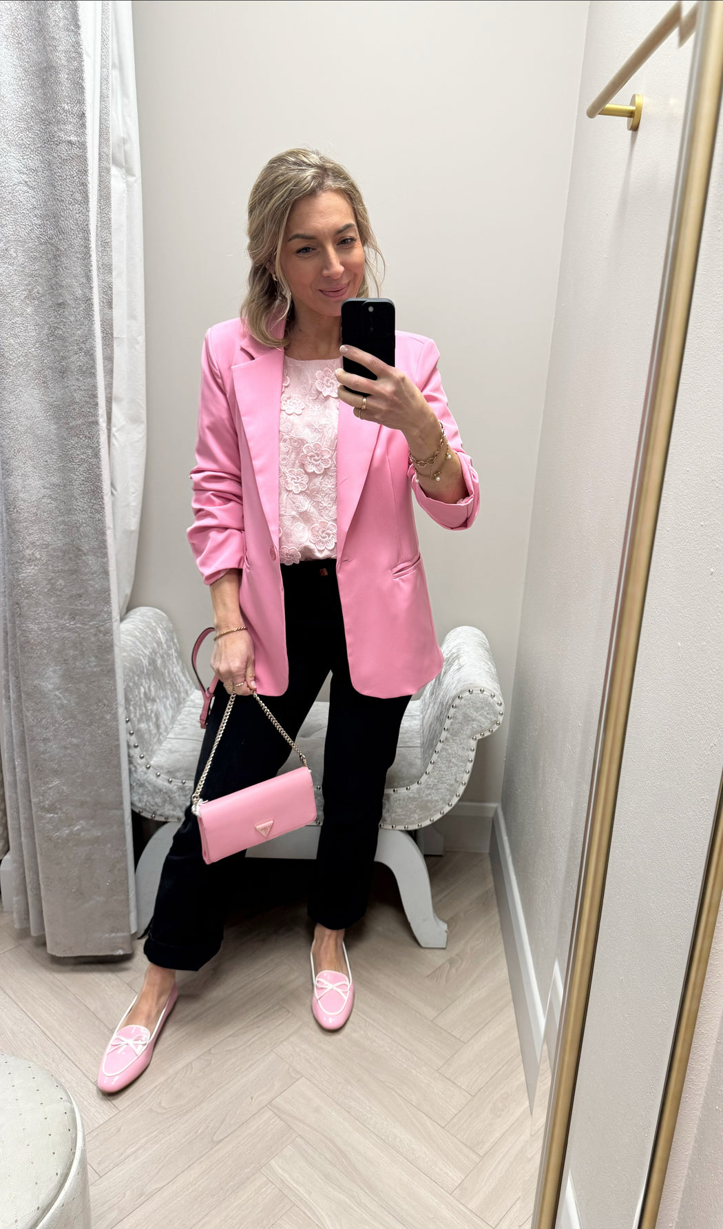 Pink Ellie blazer