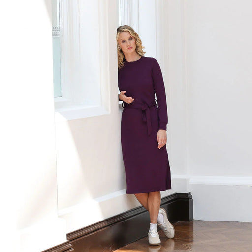 Lynette Dress Plum