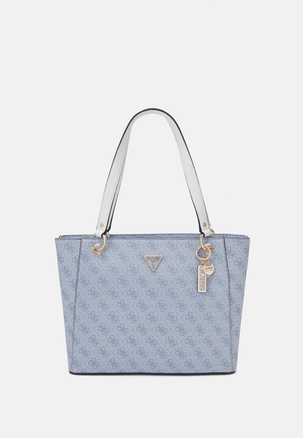 Guess light blue logo noelle tote bag BG787925