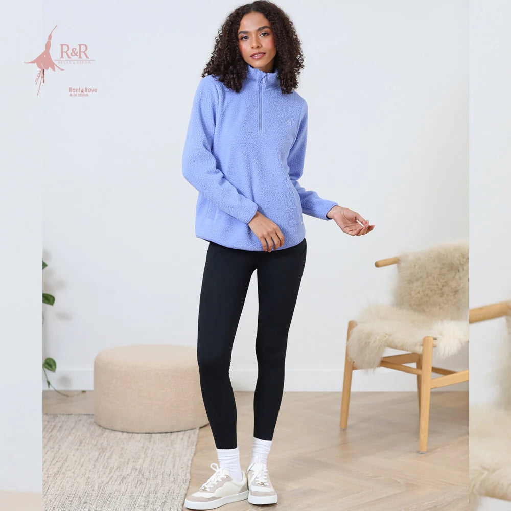Angie Half Zip Blue