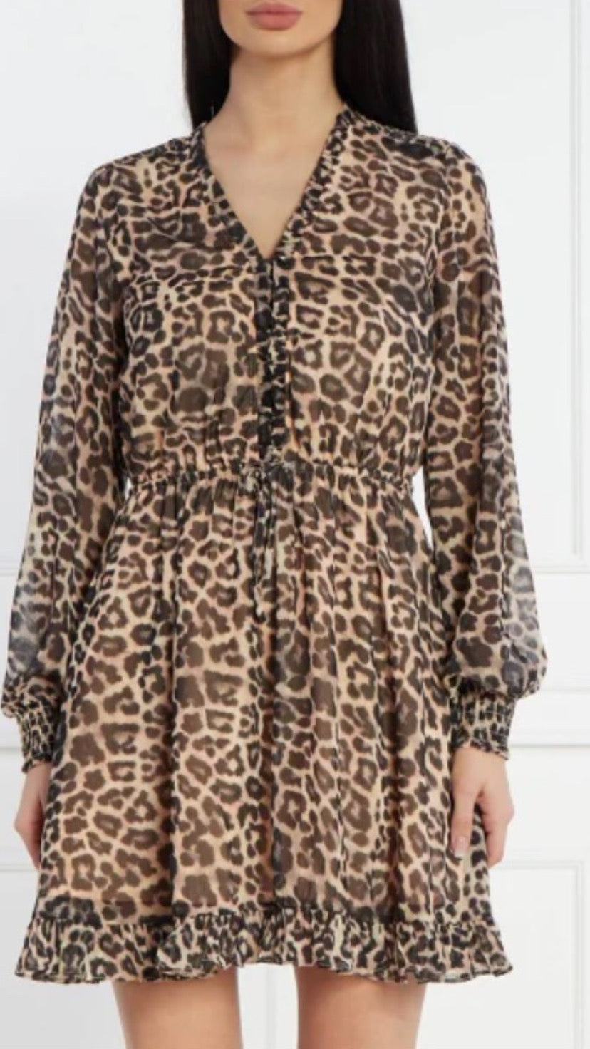 W4GK42WDW82-P1GS leopard print dress