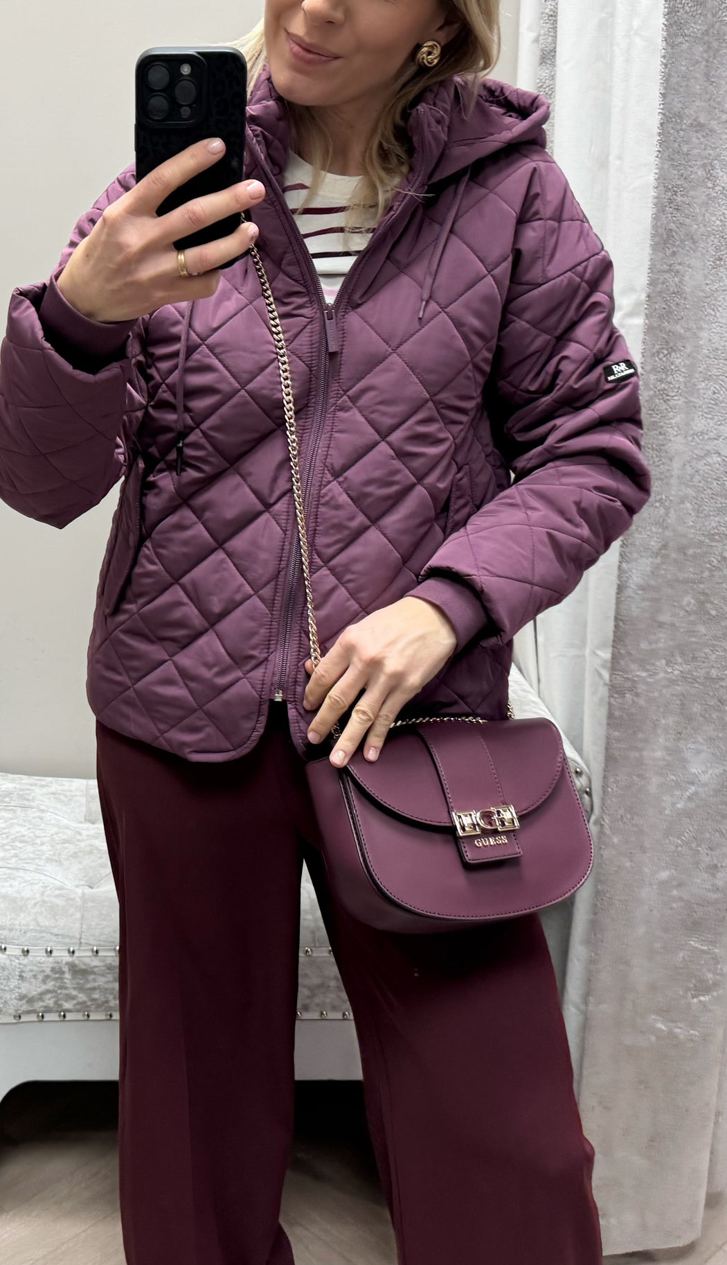 Fia Jacket Plum