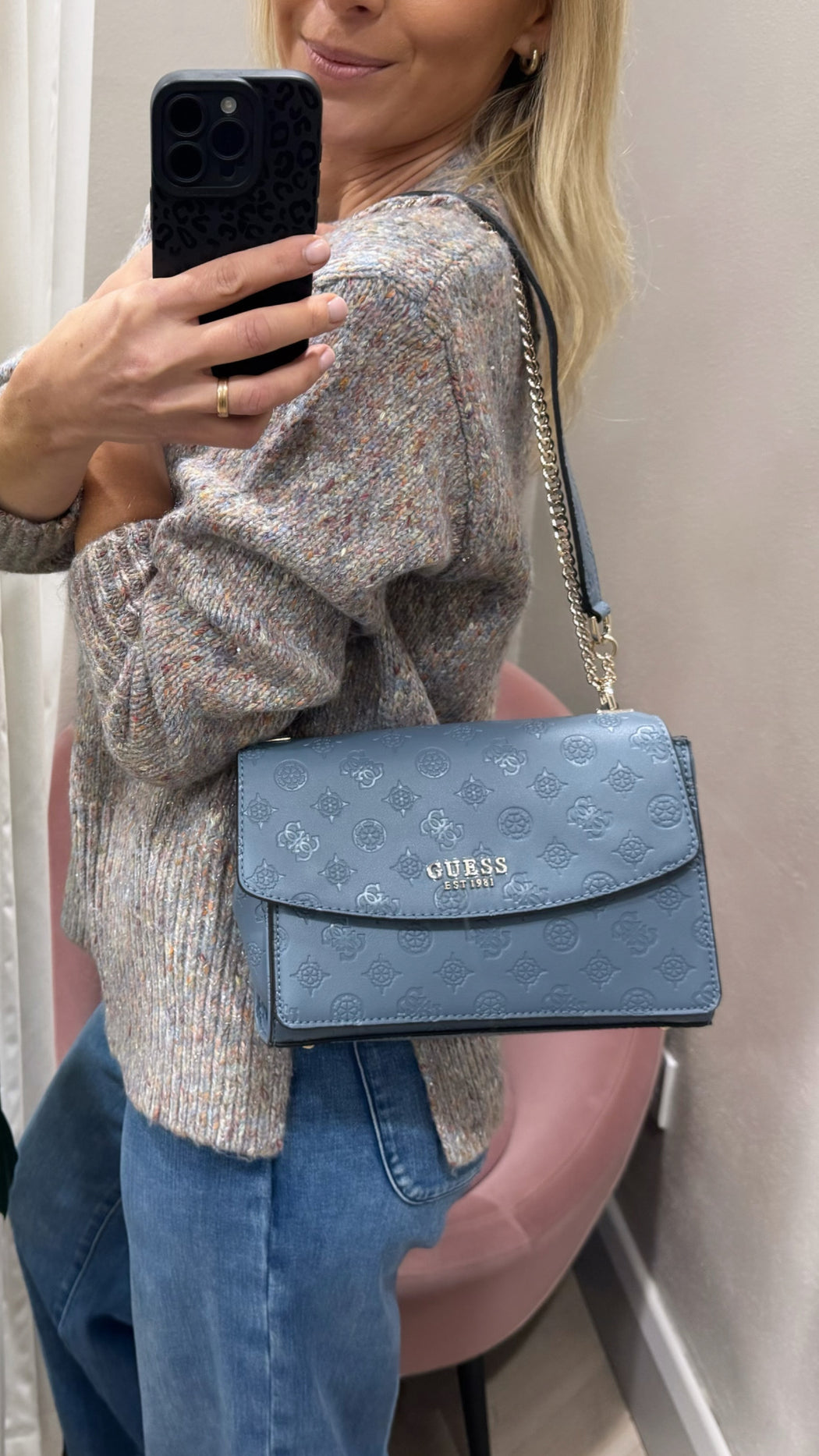 Phoebe 4G Peony Logo Mini Crossbody pd966521