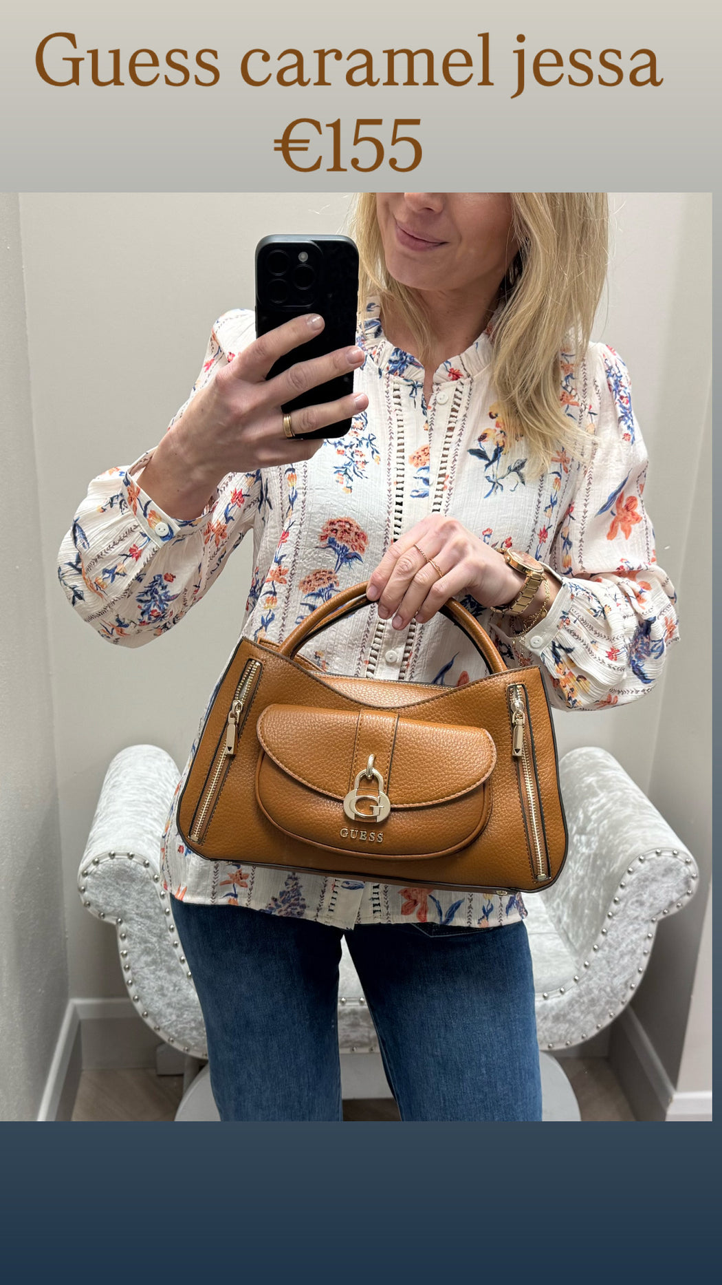 Guess caramel jessa BG836206