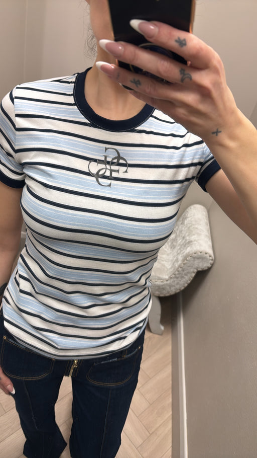 Guess Striped Mini Tee. W6GI18K3040.