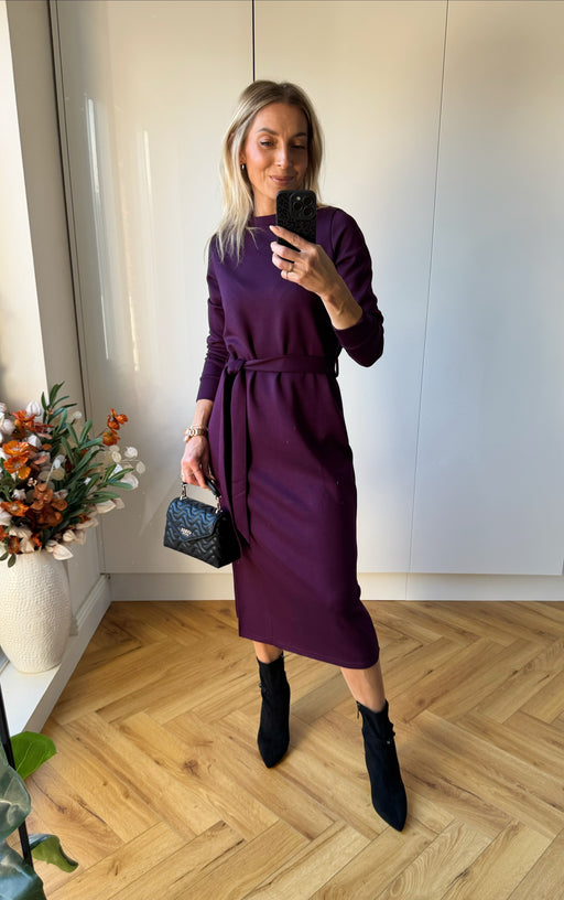 Lynette Dress Plum