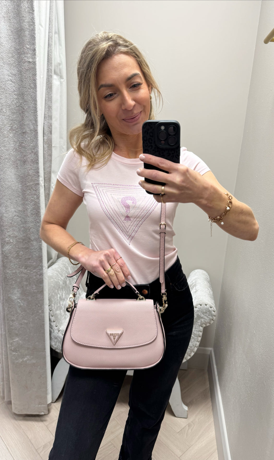 Guess rose eco jazlynn crossbody EZG952320