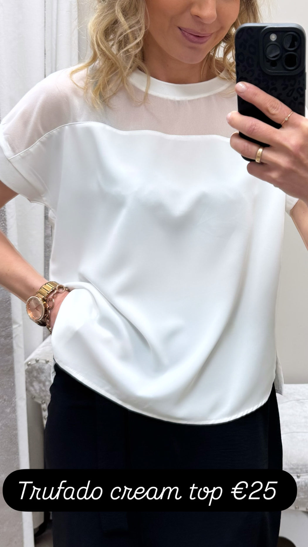Trufado cream top