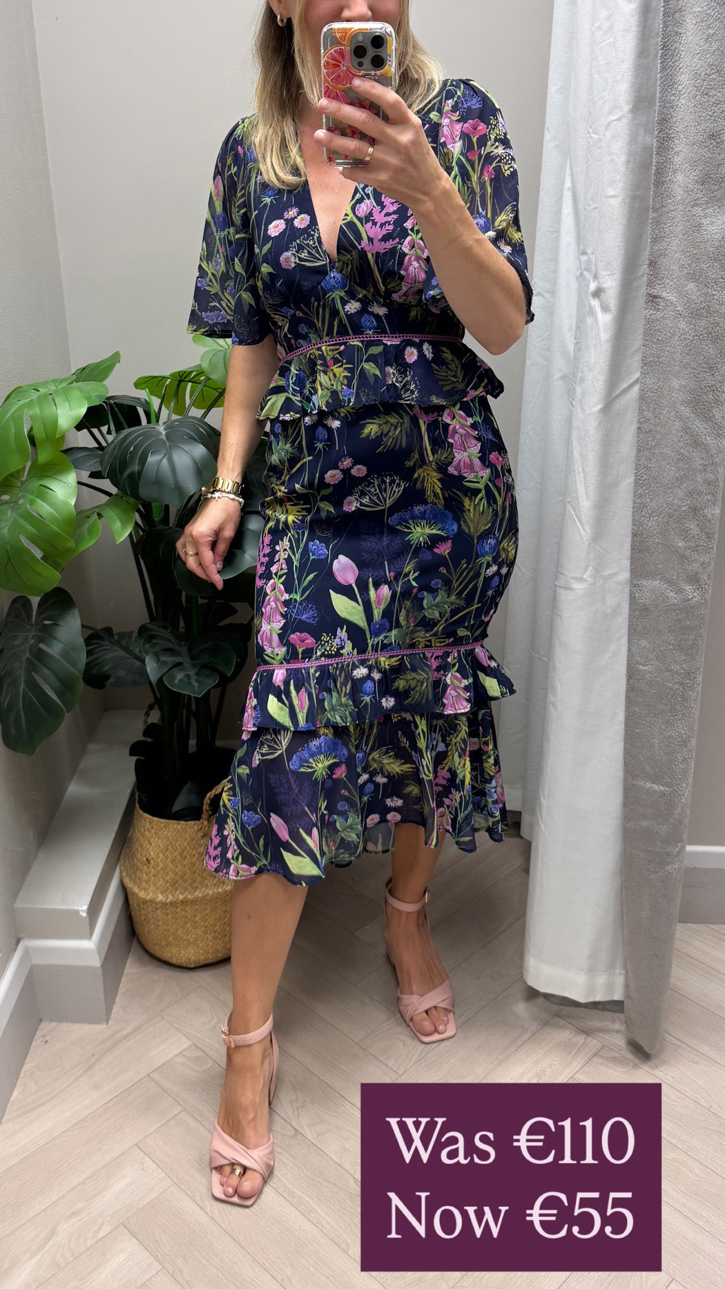 The Naomi midi dress