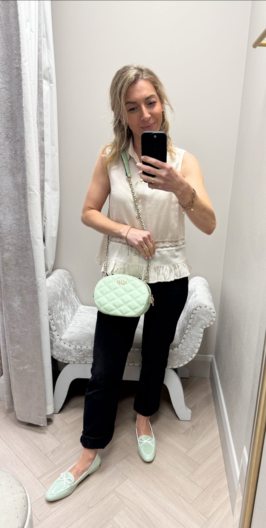 Sienna sleeveless shirt