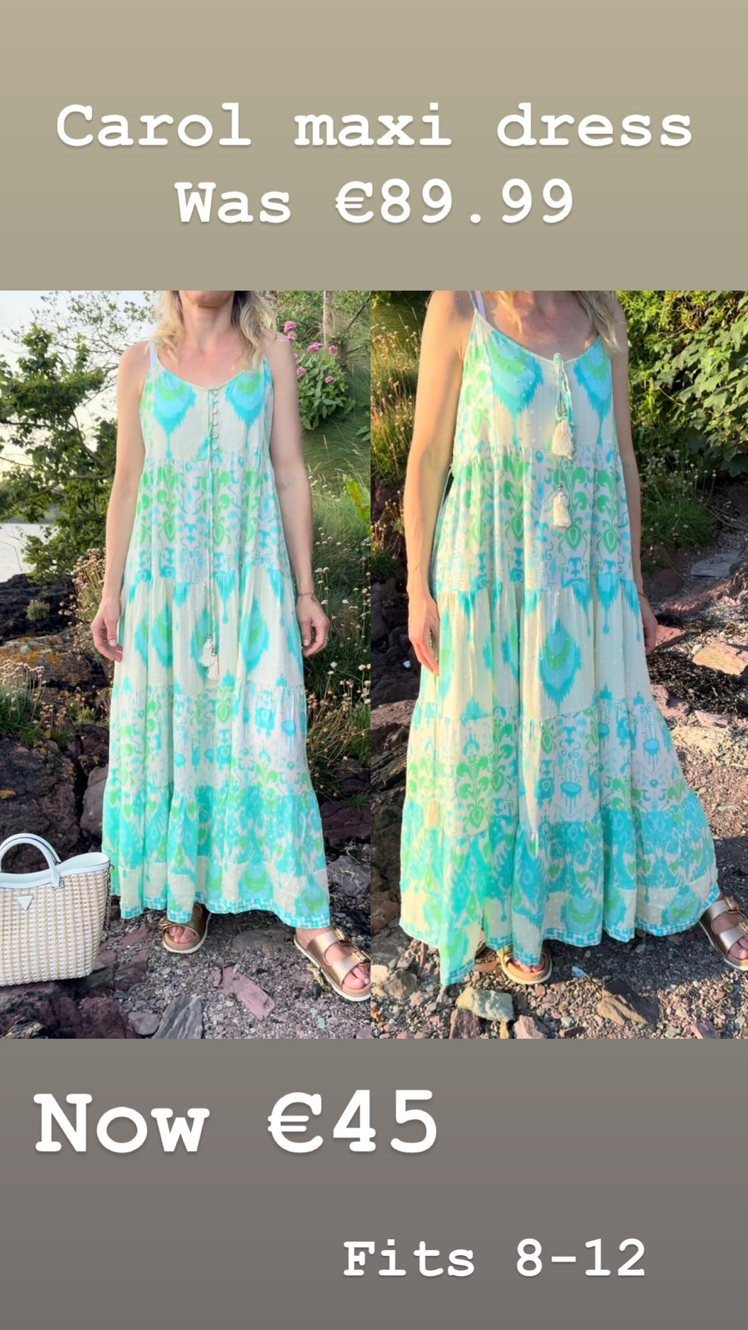 Carol maxi dress