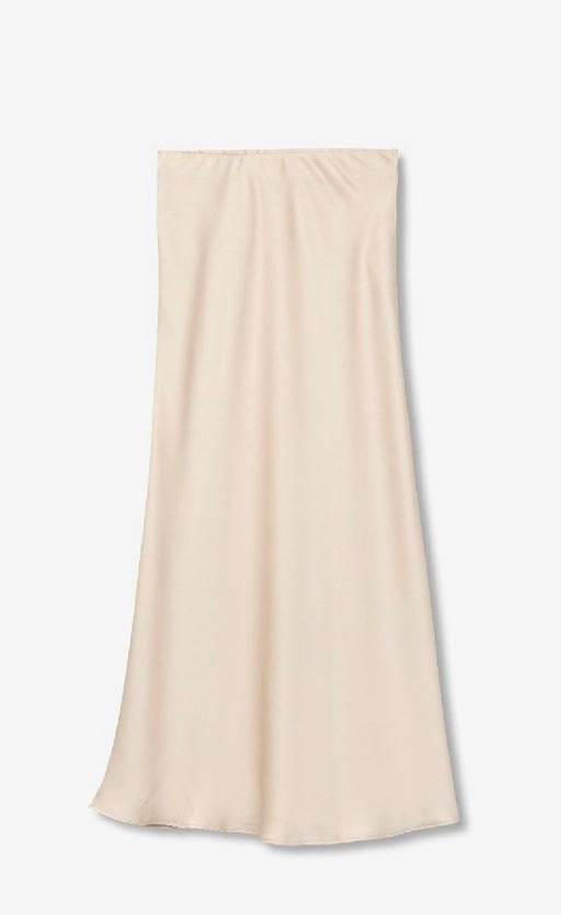 Kansas champagne midi skirt