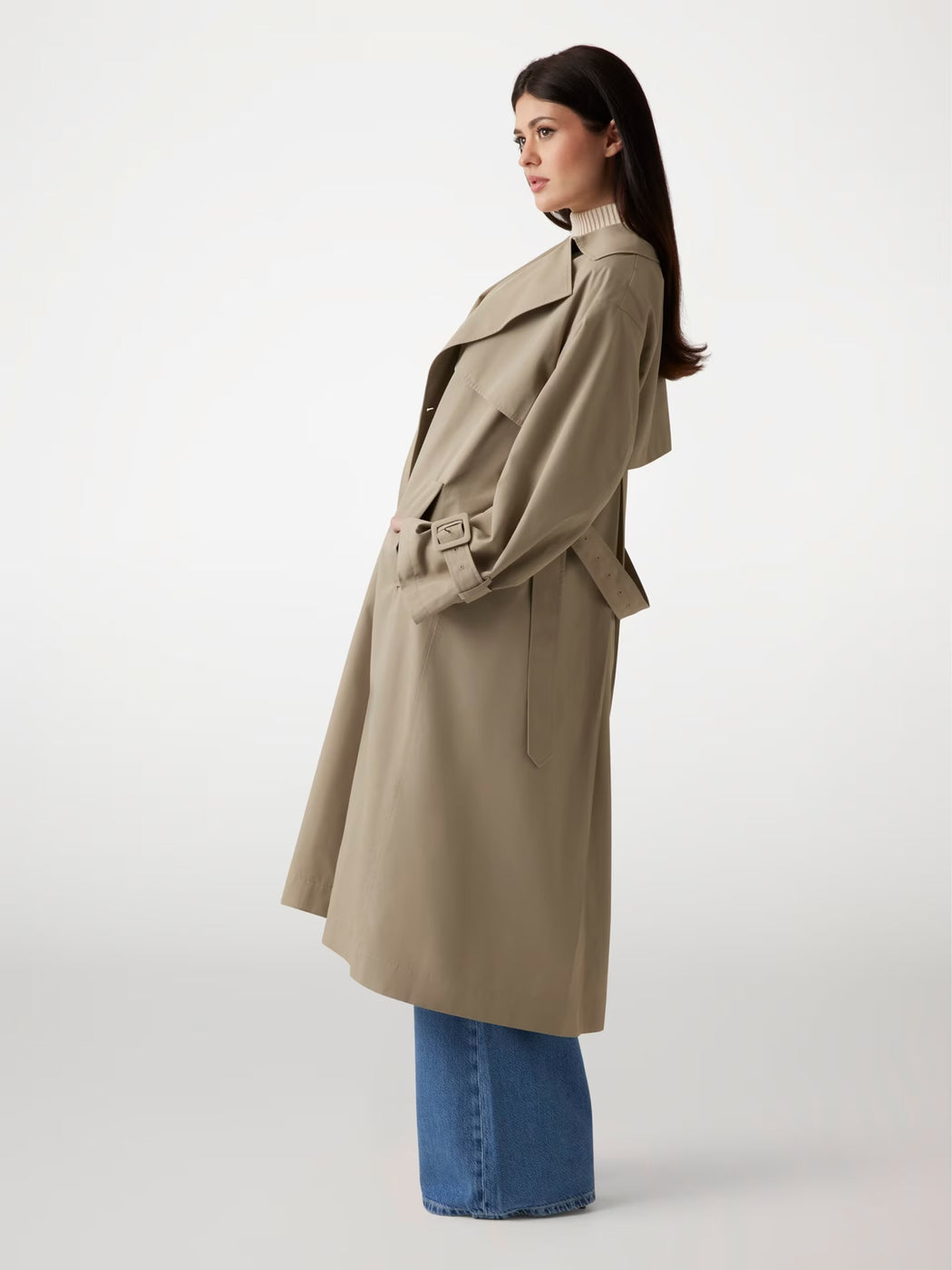 Guess Amira tailored trench coat