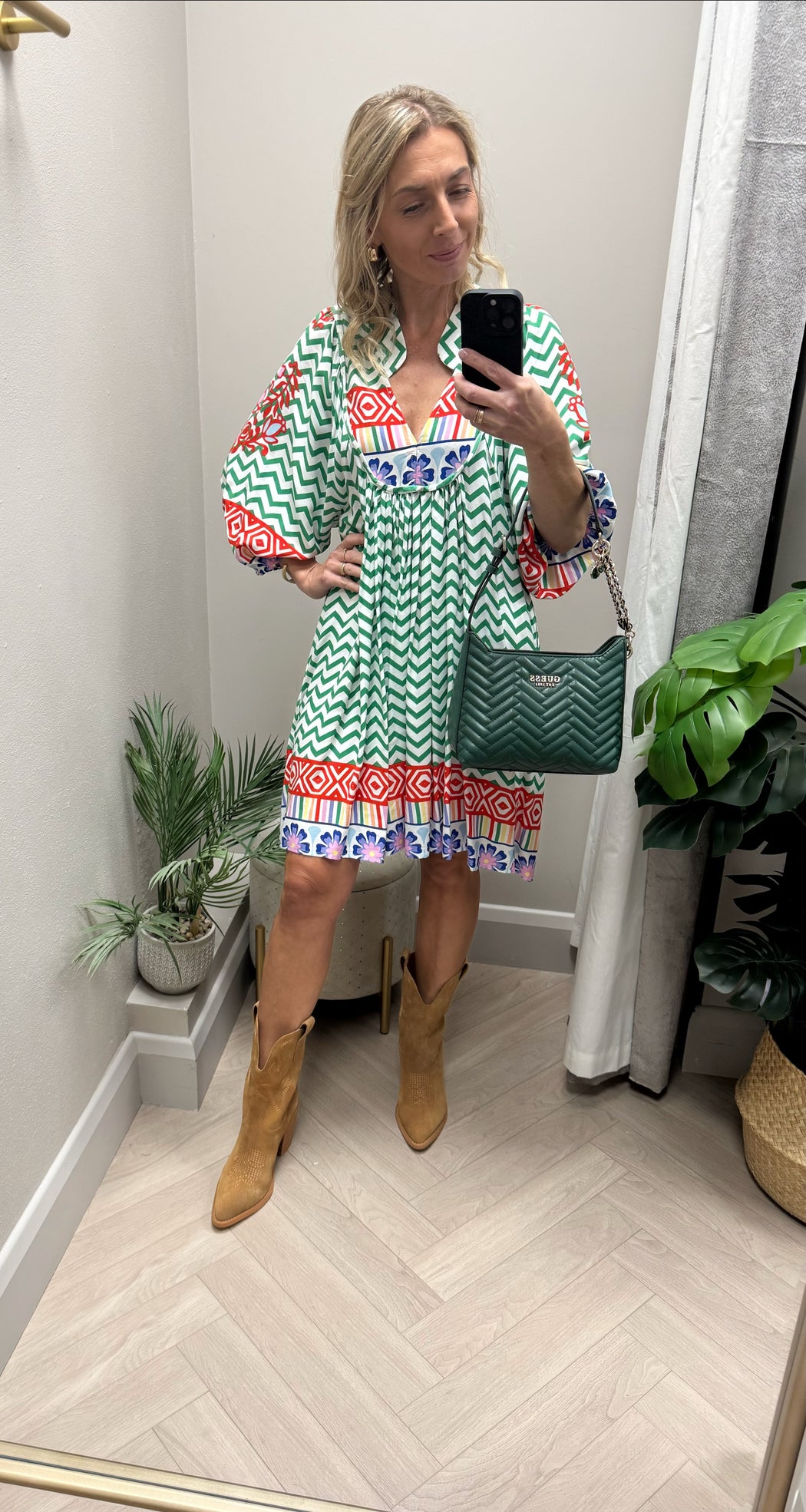 Ziggy print bohame mini