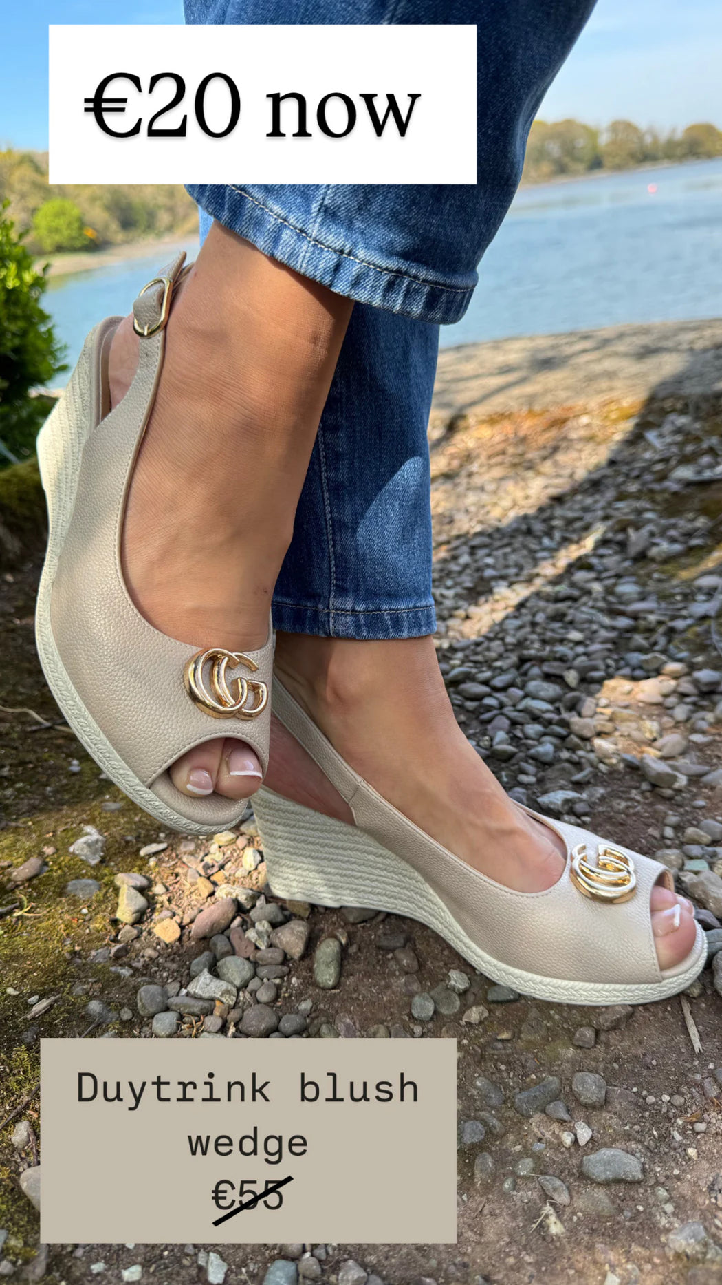 Duytrink blush wedge