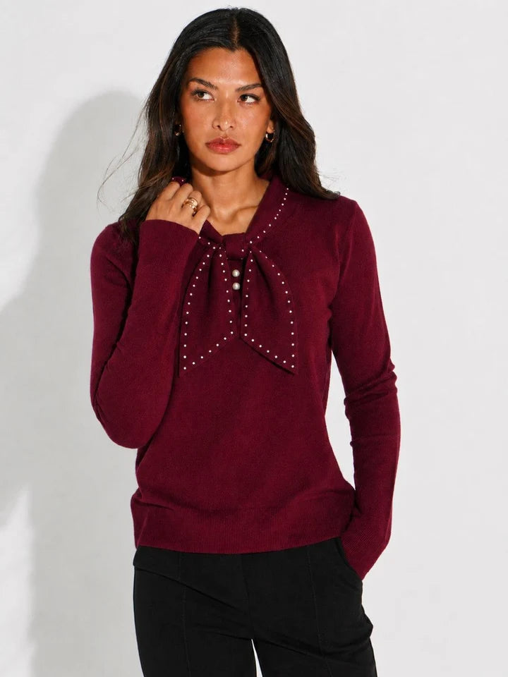 Plum Presley knit top