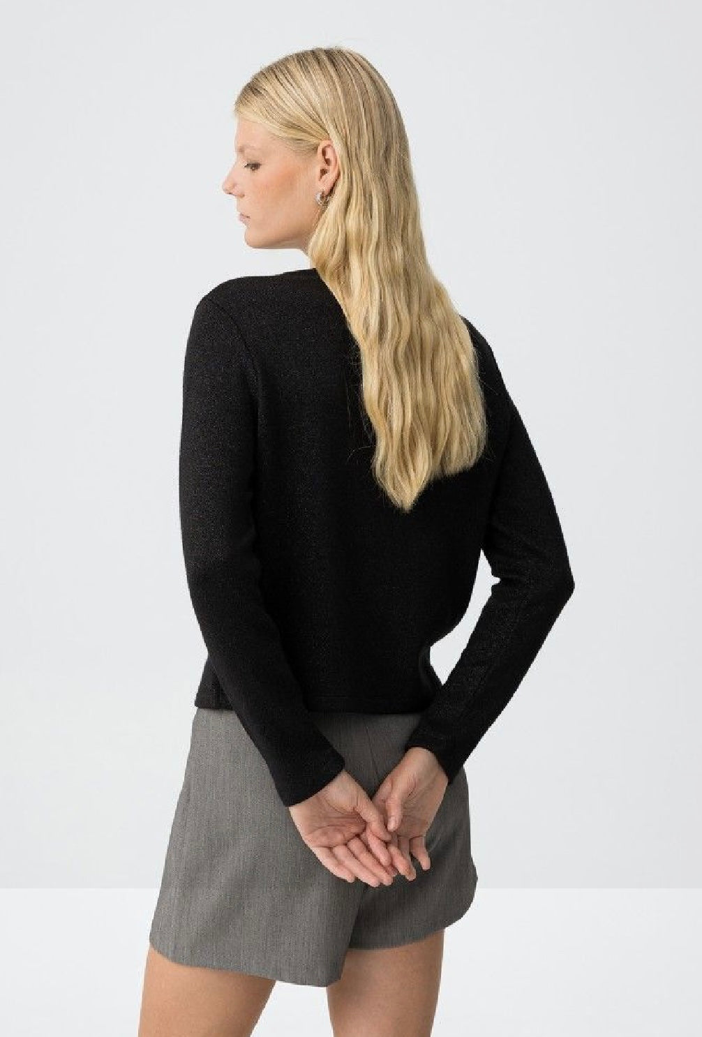 Moby black Cardi