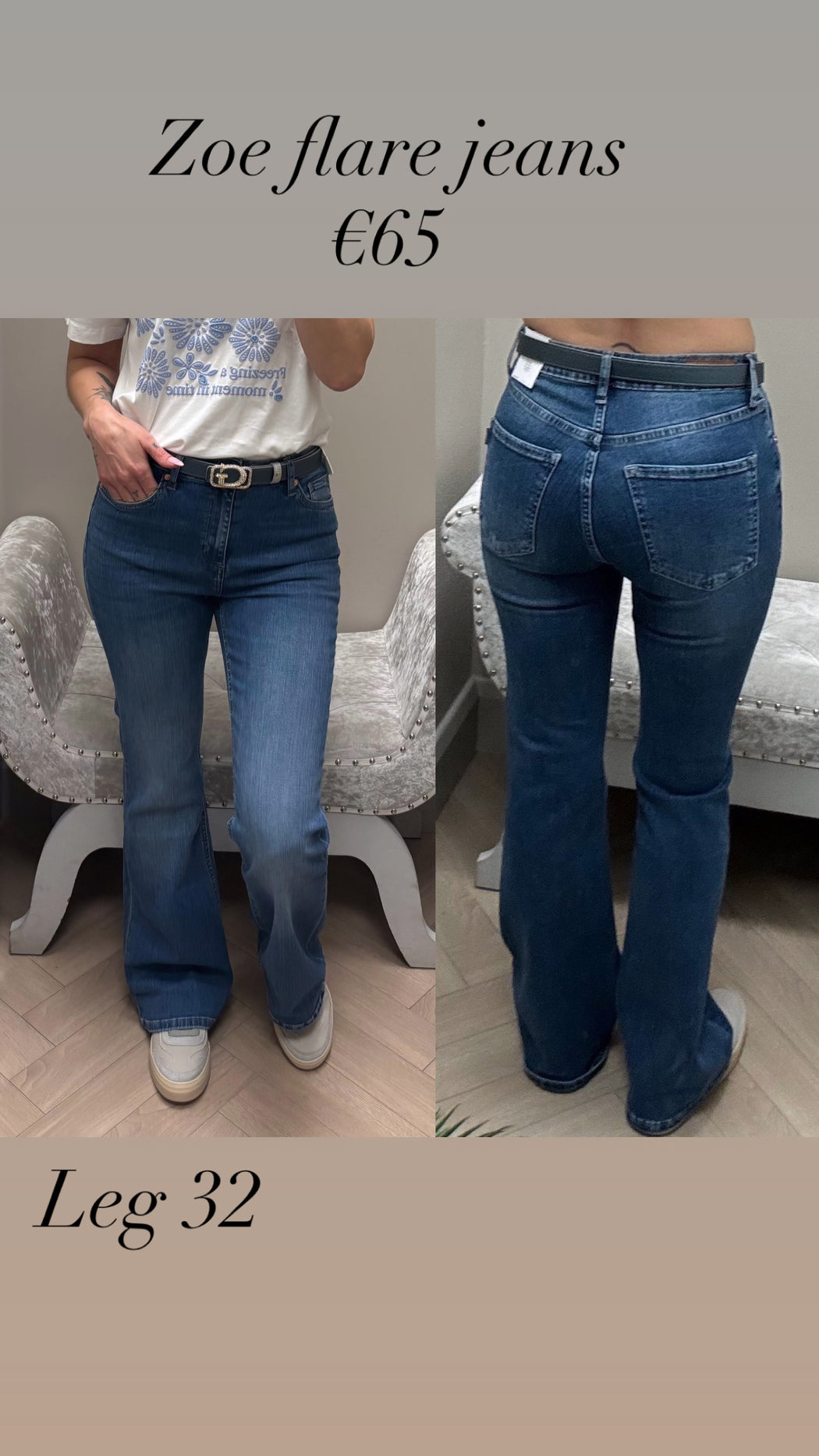 Zoe flare jeans