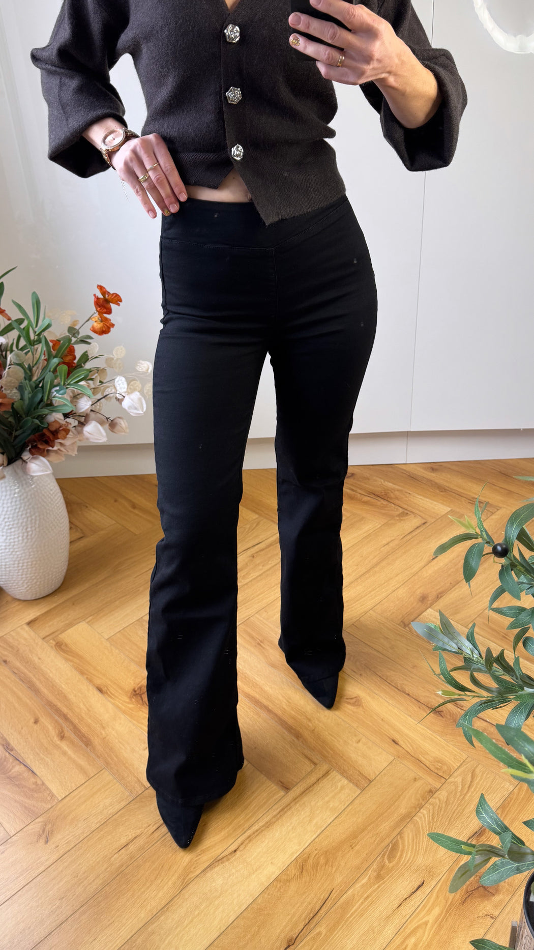 One size flare jeggings  10062937