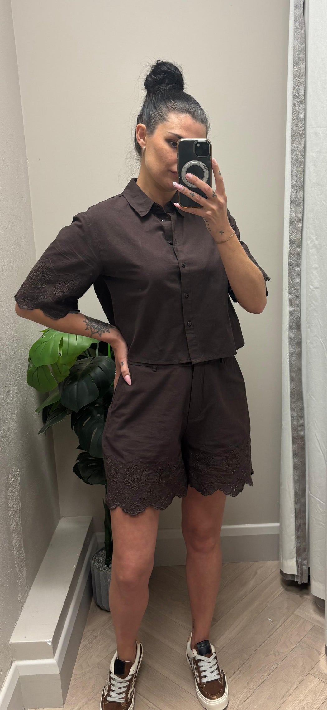 Lencastre brown shirt