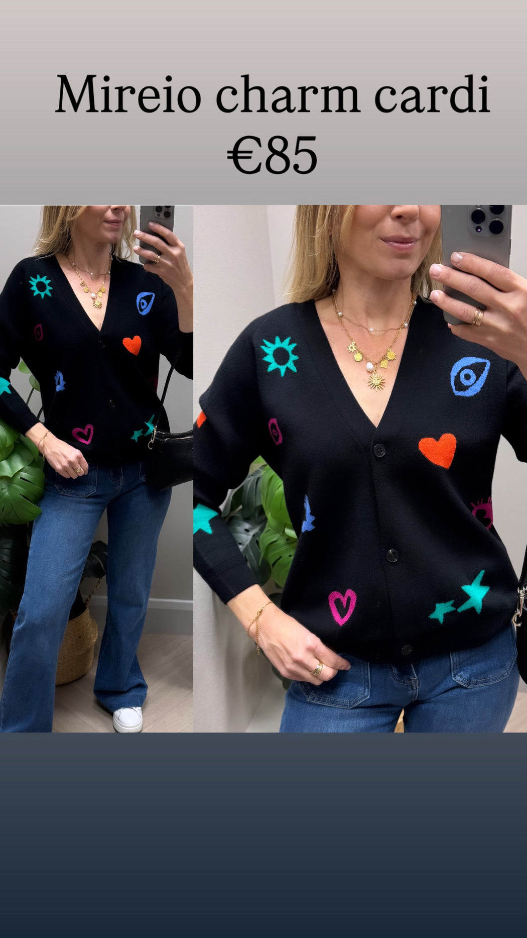 Mireio charm cardi