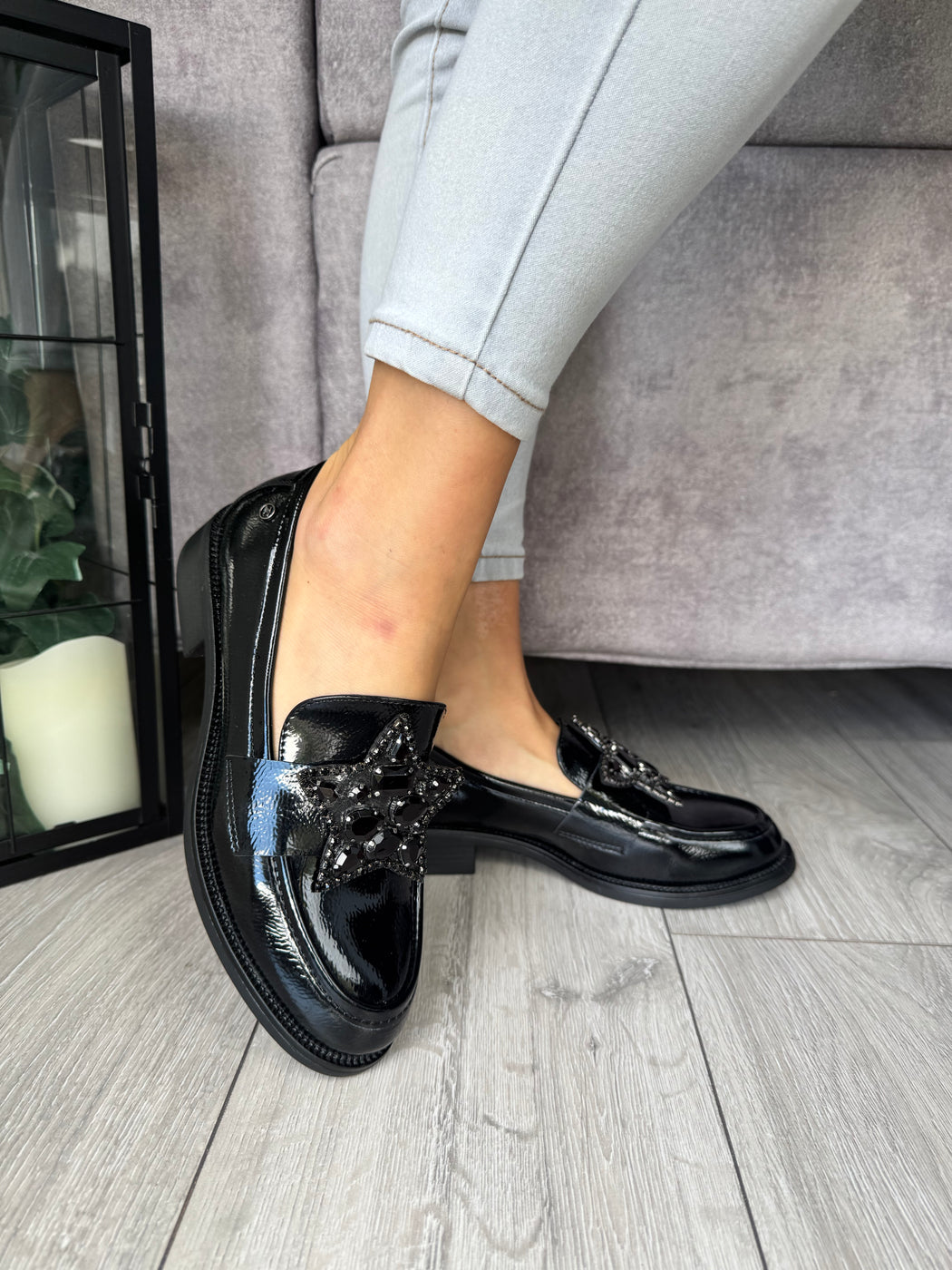 Afyon one ink star loafer