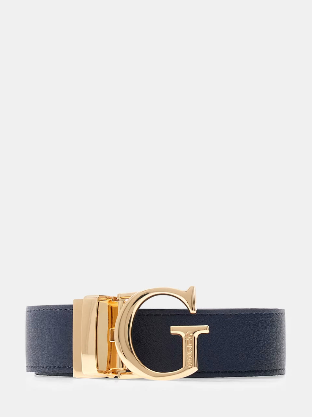 Guess reversible navy Neda 4G Peony Logo Belt bw9267p5330